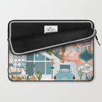 Retro Palm Springs Laptop Sleeve Gallery Image 2