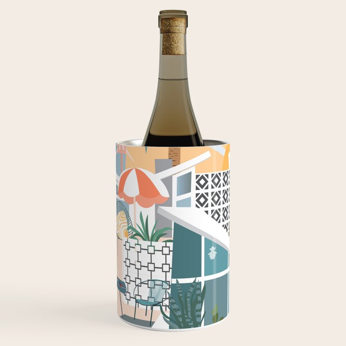 Retro Palm Springs Wine Chiller Gallery Image 2