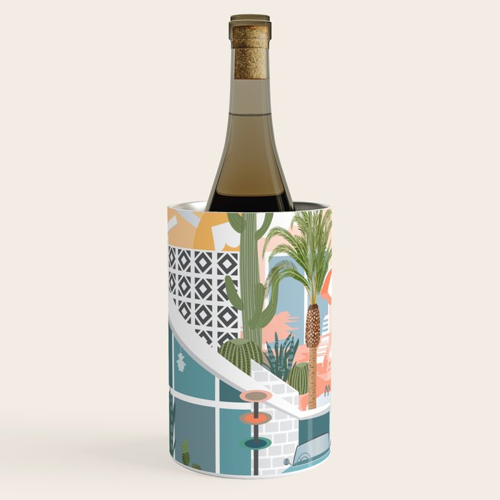 Retro Palm Springs Wine Chiller