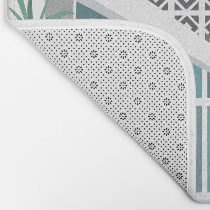 Retro Palm Springs Bath Mat Gallery Image 2