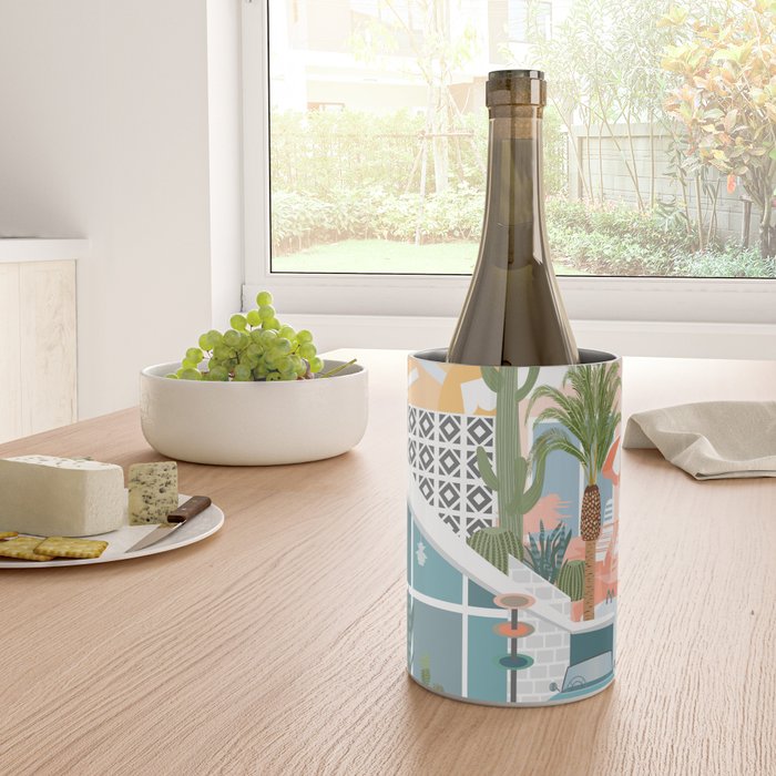Retro Palm Springs Wine Chiller Gallery Image 4