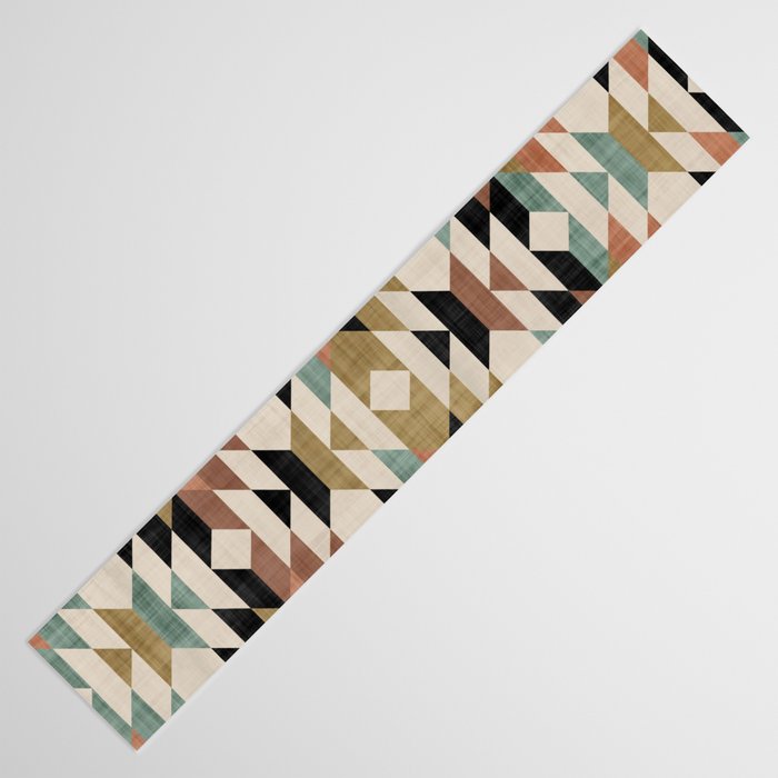 Southwestern Pattern, Boho Prints Table Runner Gallery Image 3