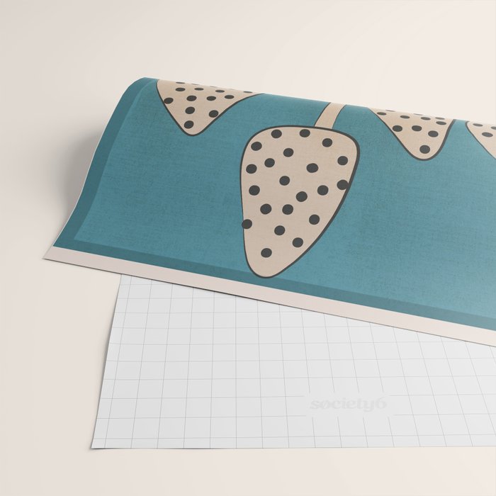 Abstract Mushrooms 3 Wrapping Paper Gallery Image 2