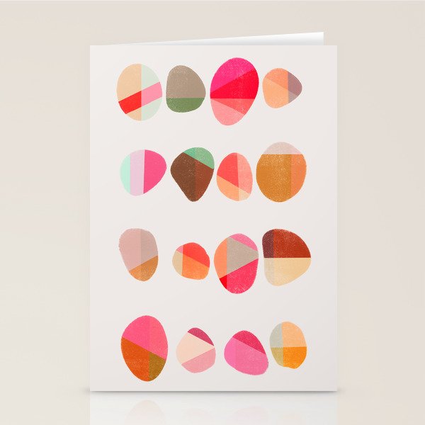 Painted Pebbles 5 Stationery Card Gallery Image 2