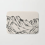 Mountain know the secret Bath Mat Gallery Image 1