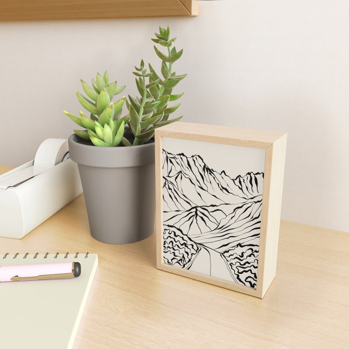 Mountain know the secret Mini Art Print Gallery Image 2