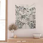 Mountain know the secret Wall Tapestry Gallery Image 2