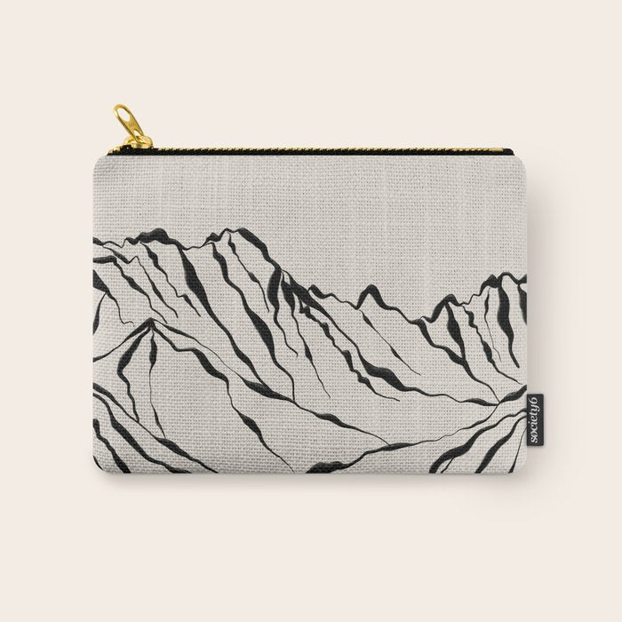 Mountain know the secret Carry All Pouch Gallery Image 1