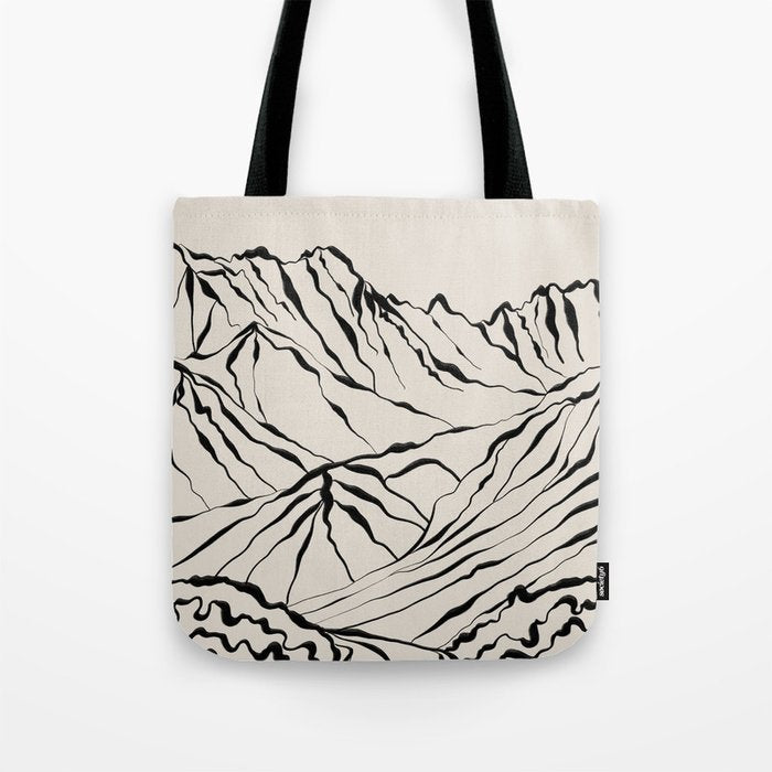 Mountain know the secret Tote Bag Gallery Image 1