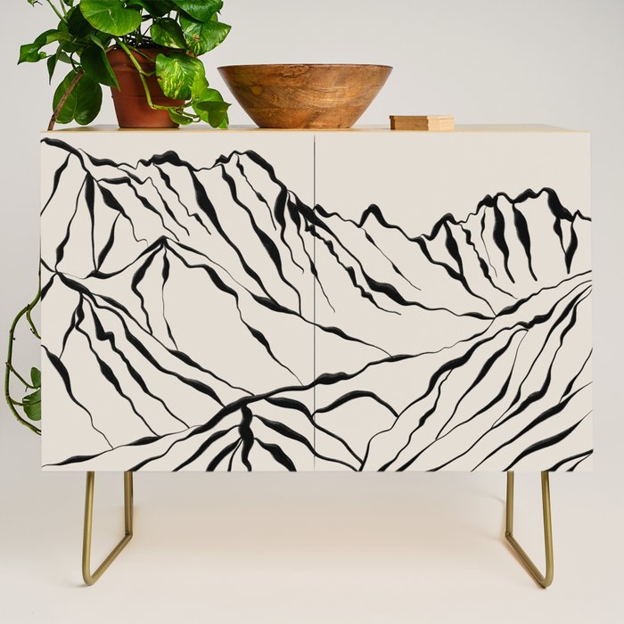 Mountain know the secret Credenza Gallery Image 1