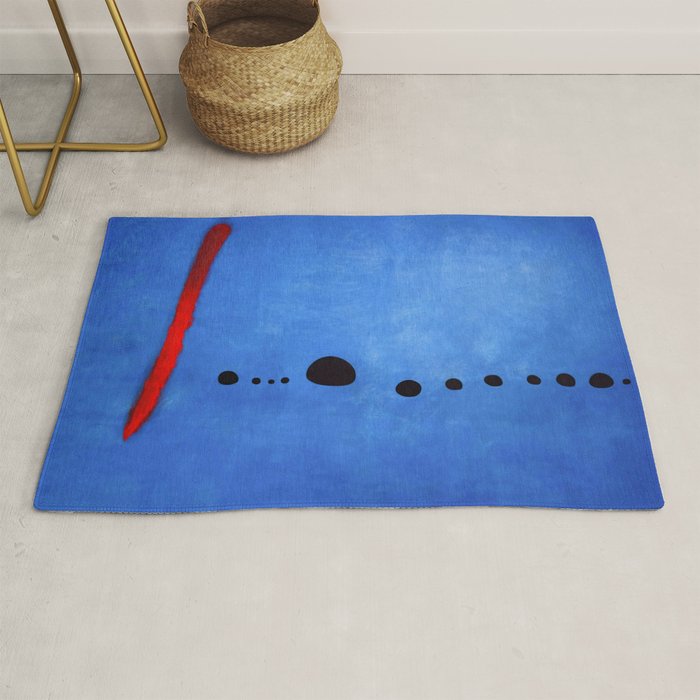 Bleu II (Blue 2) - Joan Miró Rug Gallery Image 1