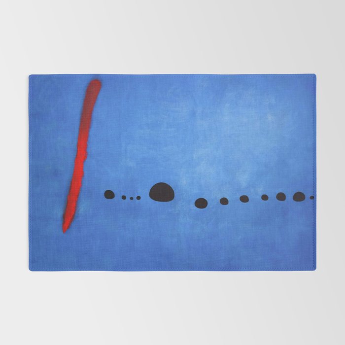 Bleu II (Blue 2) - Joan Miró Rug Gallery Image 2