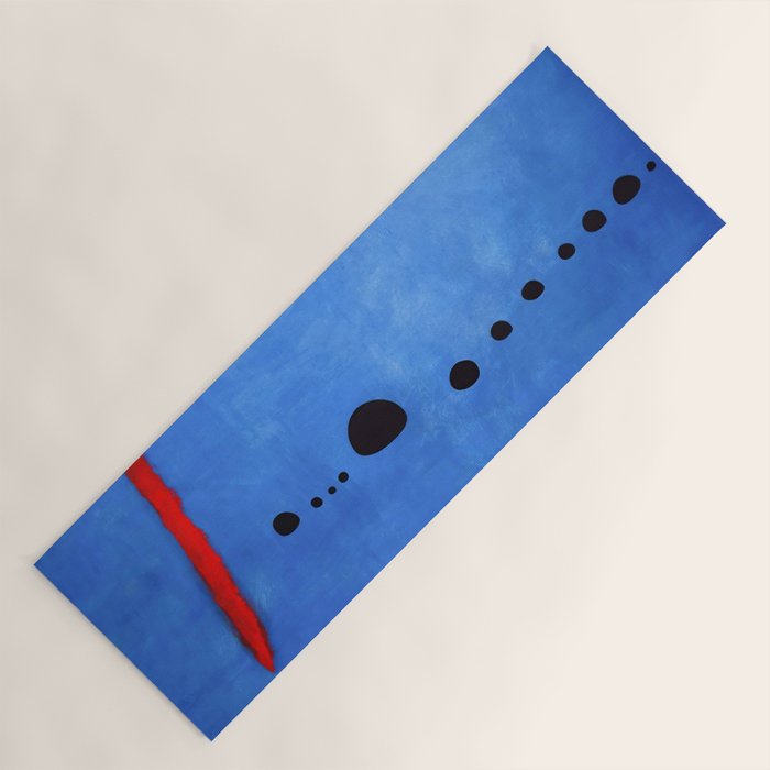 Bleu II (Blue 2) - Joan Miró Yoga Mat Gallery Image 1