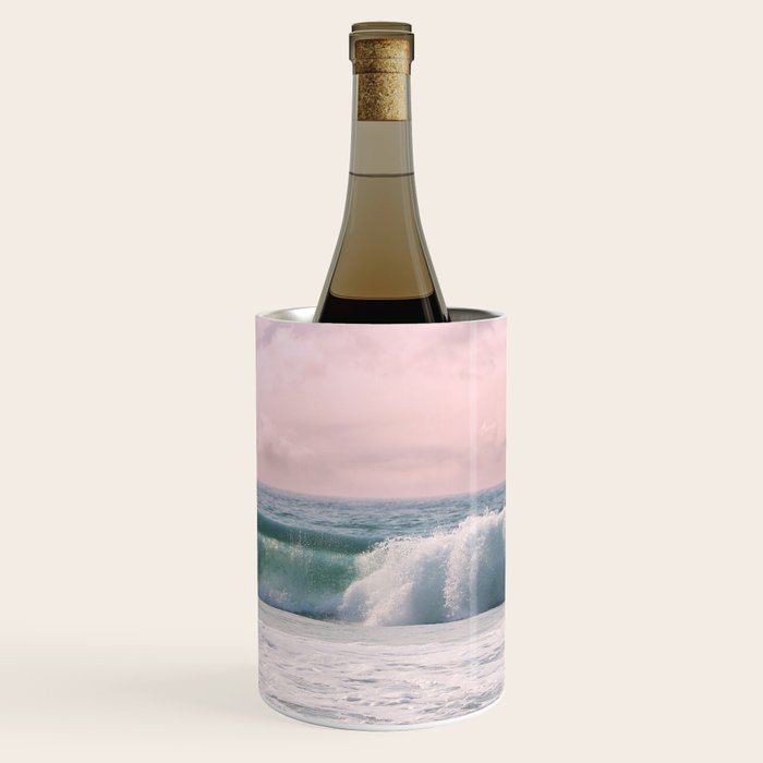 Tropical Beach Wave Roll Wine Chiller Gallery Image 3