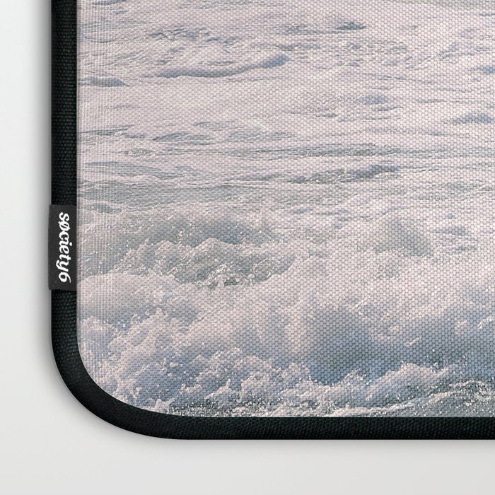 Tropical Beach Wave Roll Laptop Sleeve Gallery Image 3