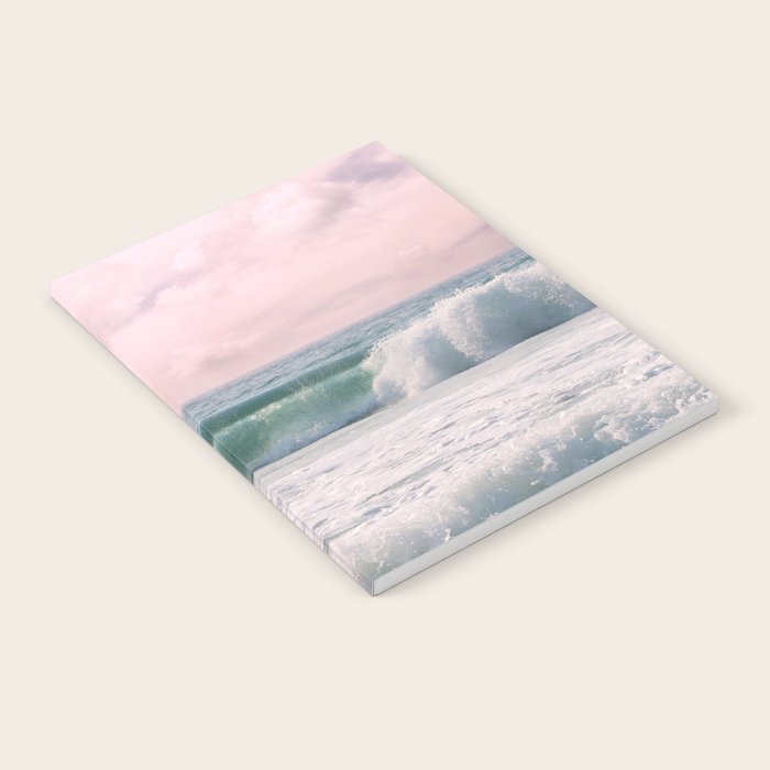Tropical Beach Wave Roll Notebook Gallery Image 2