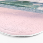 Tropical Beach Wave Roll Bath Mat Gallery Image 3