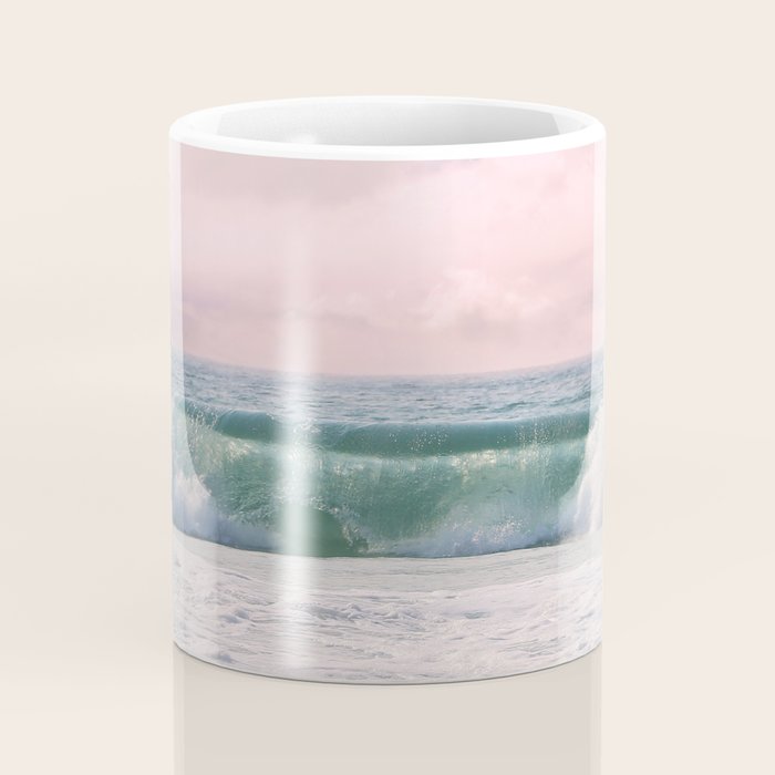 Tropical Beach Wave Roll Coffee Mug Gallery Image 4