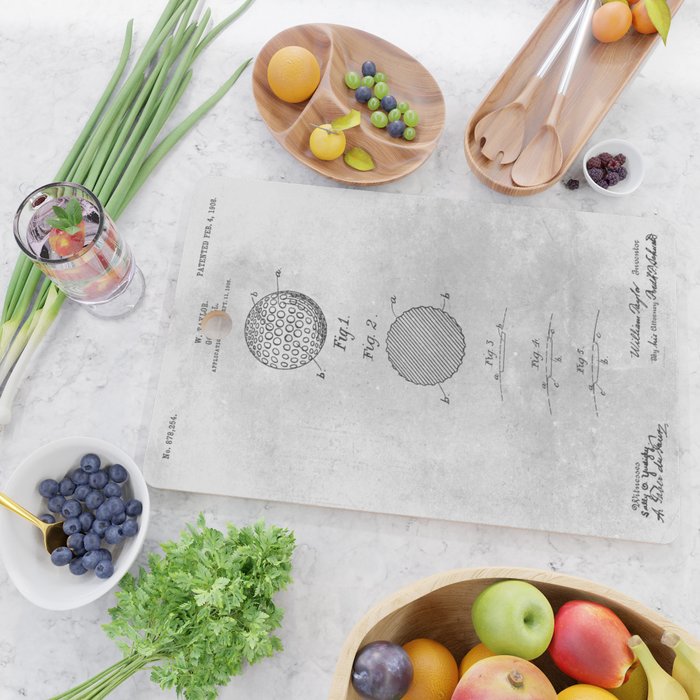 Golf ball Cutting Board Gallery Image 2