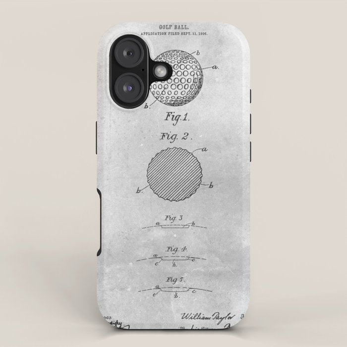Golf ball iPhone Case Gallery Image 1