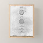 Golf ball Mini Art Print Gallery Image 1