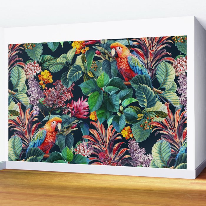 Tropical Serenade Wall Mural Gallery Image 2