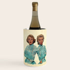 Two Different Faces... (Sisters) Wine Chiller Gallery Image 2