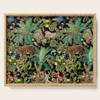 TIGER IN THE DARK JUNGLE Serving Tray Gallery Image 1
