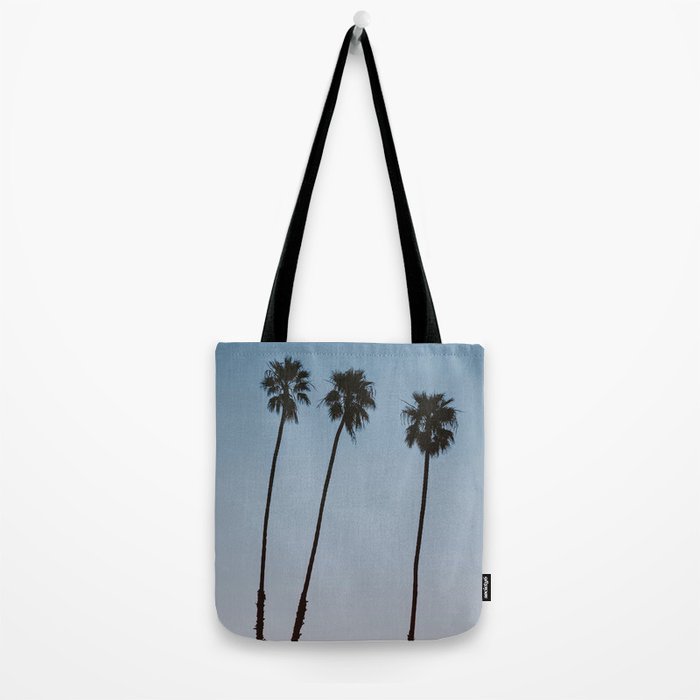 three palm trees iv / santa barbara, california Tote Bag Gallery Image 2