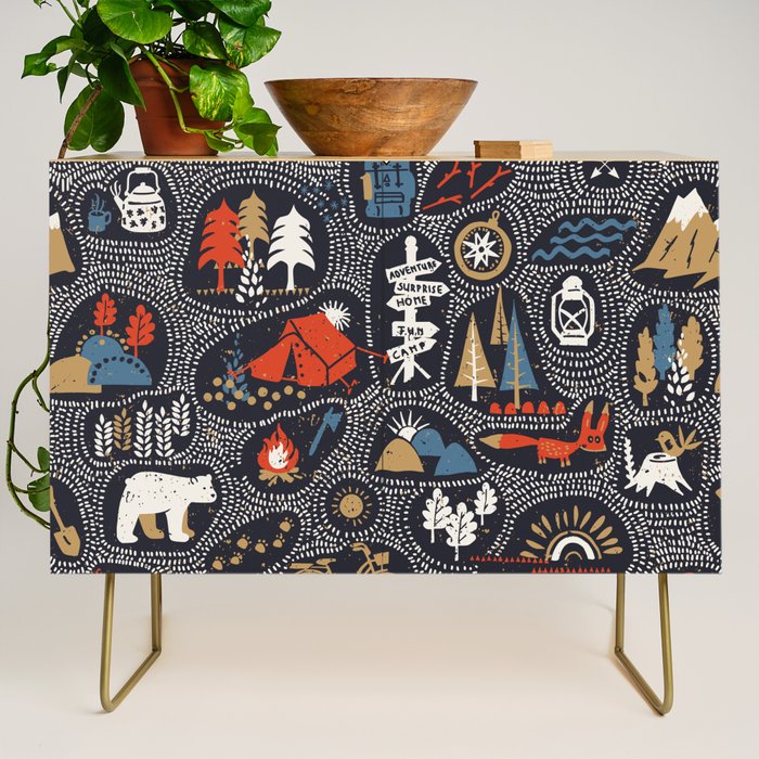 Hinking in the dark Credenza Gallery Image 1