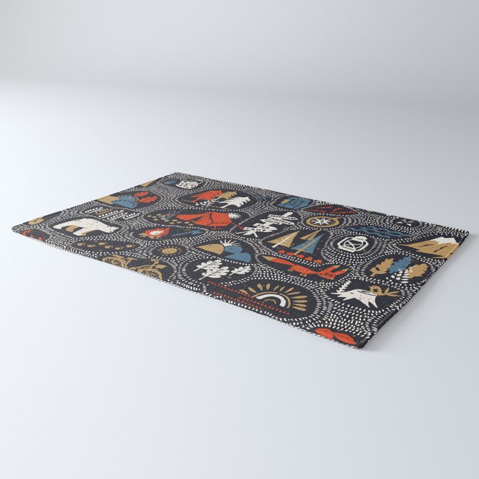 Hinking in the dark Rug Gallery Image 3