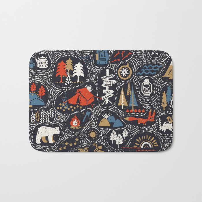 Hinking in the dark Bath Mat Gallery Image 1