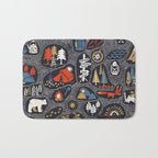 Hinking in the dark Bath Mat Gallery Image 1