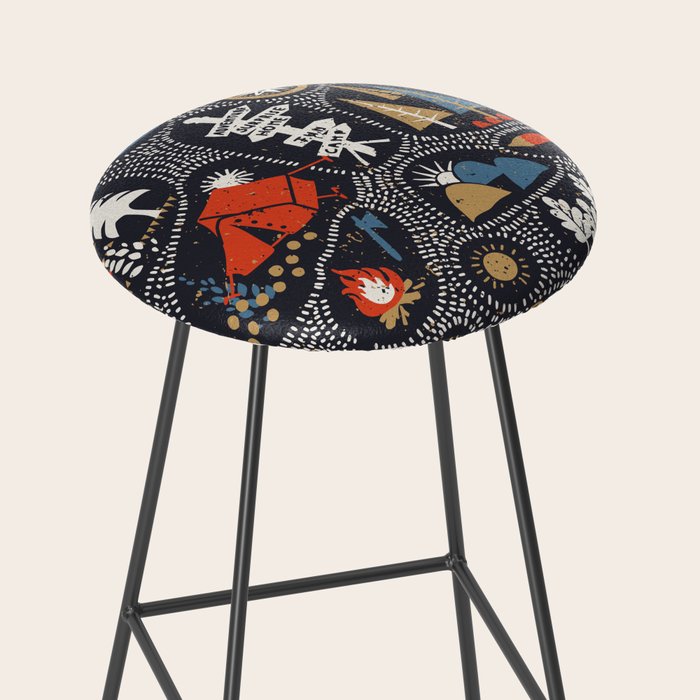 Hinking in the dark Stool Gallery Image 2