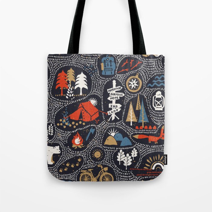 Hinking in the dark Tote Bag Gallery Image 1