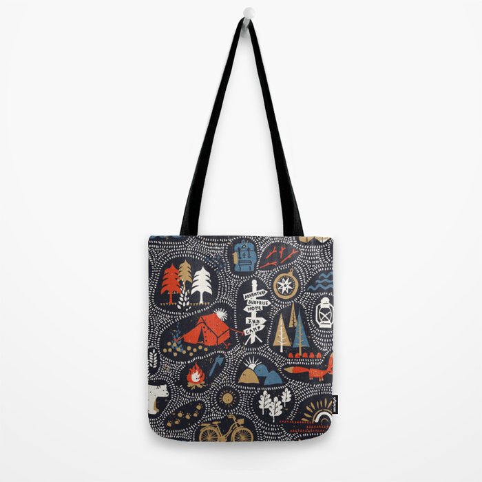 Hinking in the dark Tote Bag Gallery Image 2