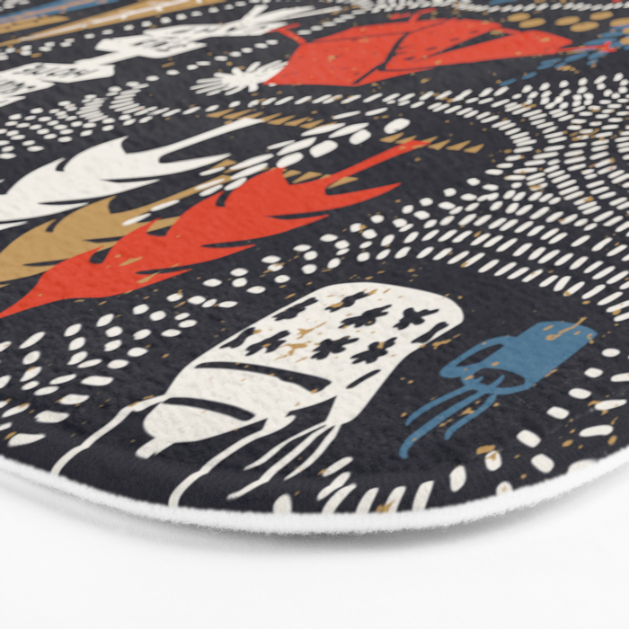 Hinking in the dark Bath Mat Gallery Image 3