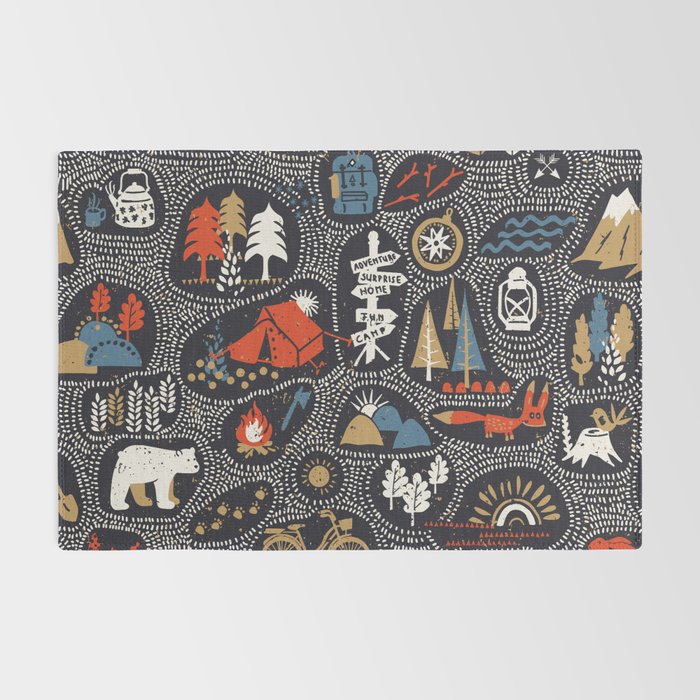 Hinking in the dark Rug Gallery Image 2