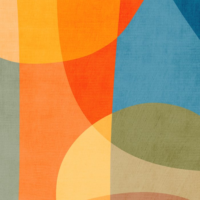 Colorful Vibrant Bright Modern Abstract Artwork Coffee Mug Gallery Image 2