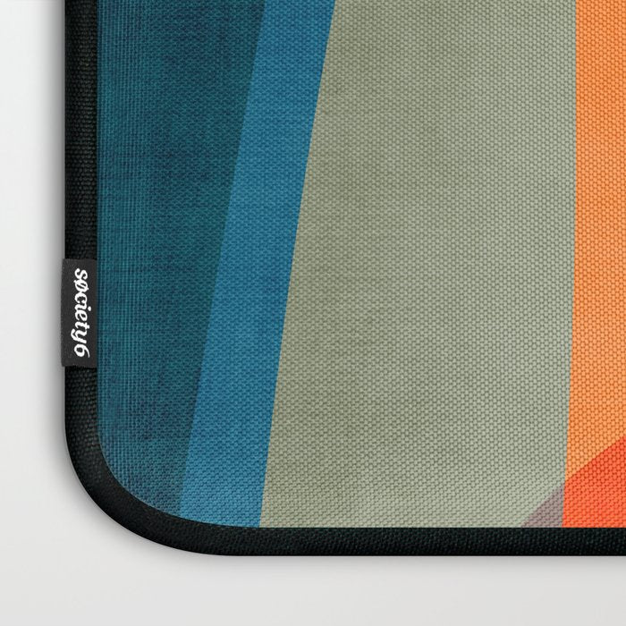 Colorful Vibrant Bright Modern Abstract Artwork Laptop Sleeve Gallery Image 3