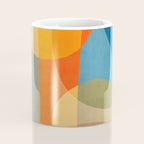 Colorful Vibrant Bright Modern Abstract Artwork Coffee Mug Gallery Image 4