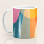 Colorful Vibrant Bright Modern Abstract Artwork Coffee Mug Gallery Image 3