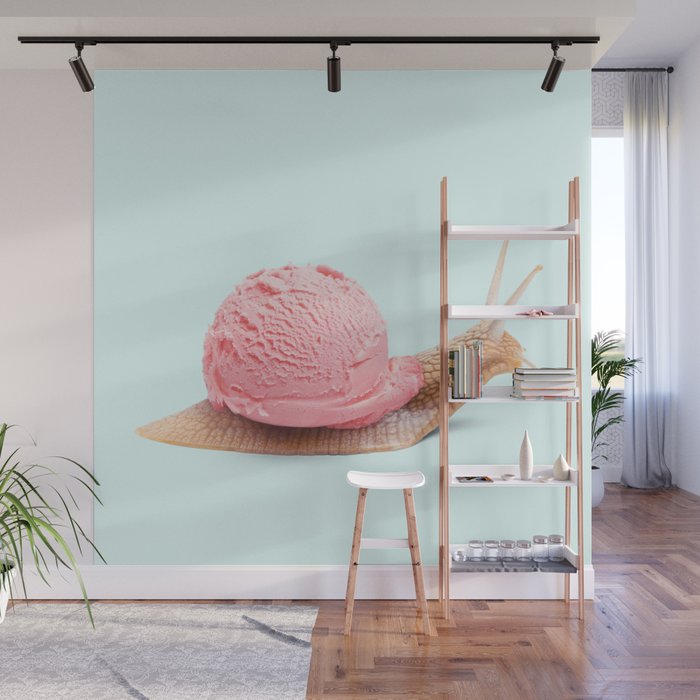 ICE SNAIL Wall Mural Gallery Image 1