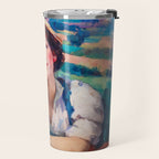 Daydream in Autumn Fields Travel Mug Gallery Image 2