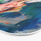 Daydream in Autumn Fields Bath Mat Gallery Image 3