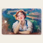 Daydream in Autumn Fields Cutting Board Gallery Image 1