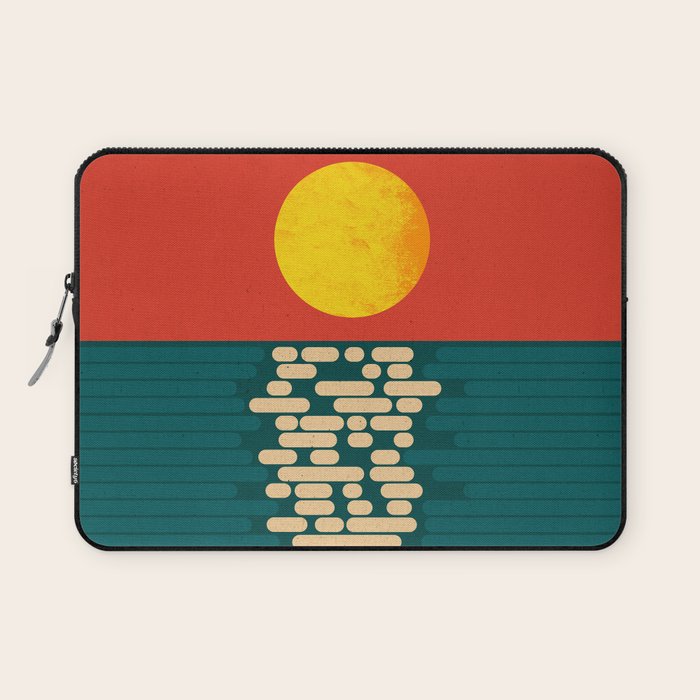 Sun Over The Sea - Afternoon Laptop Sleeve Gallery Image 1