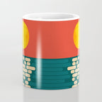 Sun Over The Sea - Afternoon Coffee Mug Gallery Image 4