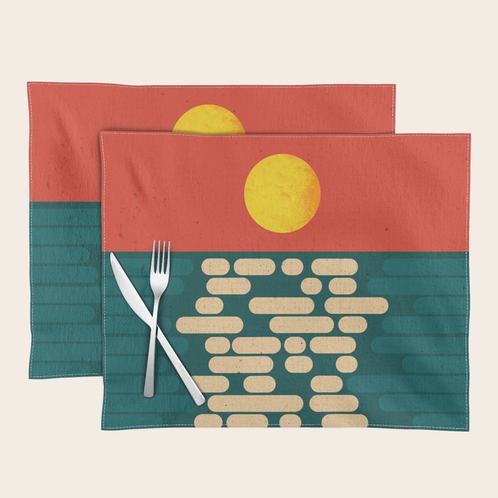 Sun Over The Sea - Afternoon Placemat Gallery Image 1