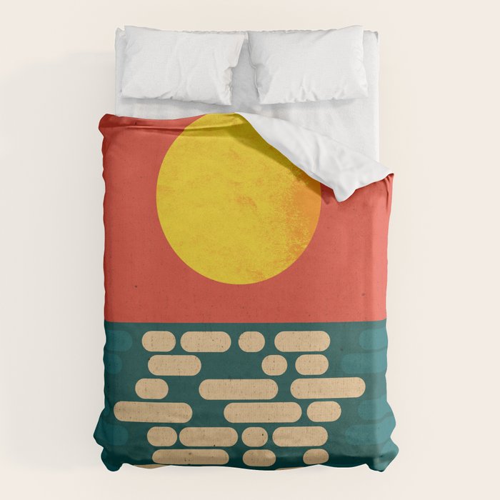 Sun Over The Sea - Afternoon Duvet Cover Gallery Image 6